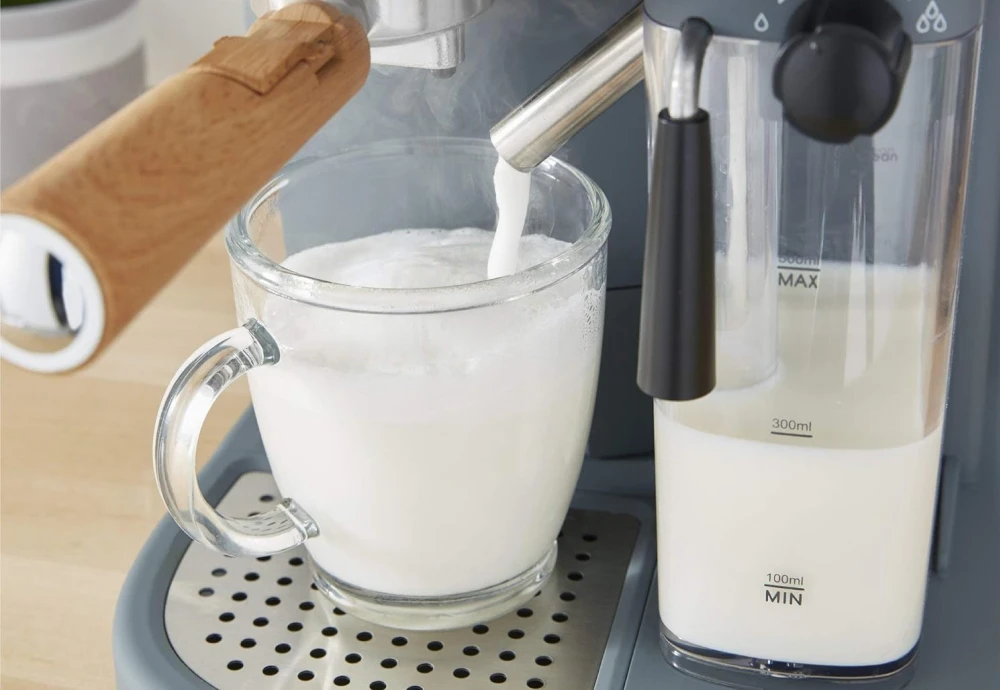 espresso machine with frother amazon