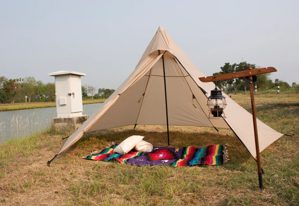 pyramid camping tent