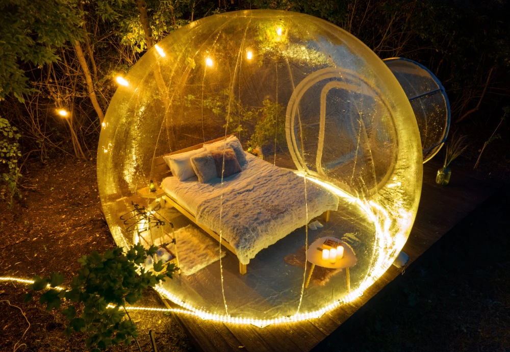 giant bubble tent