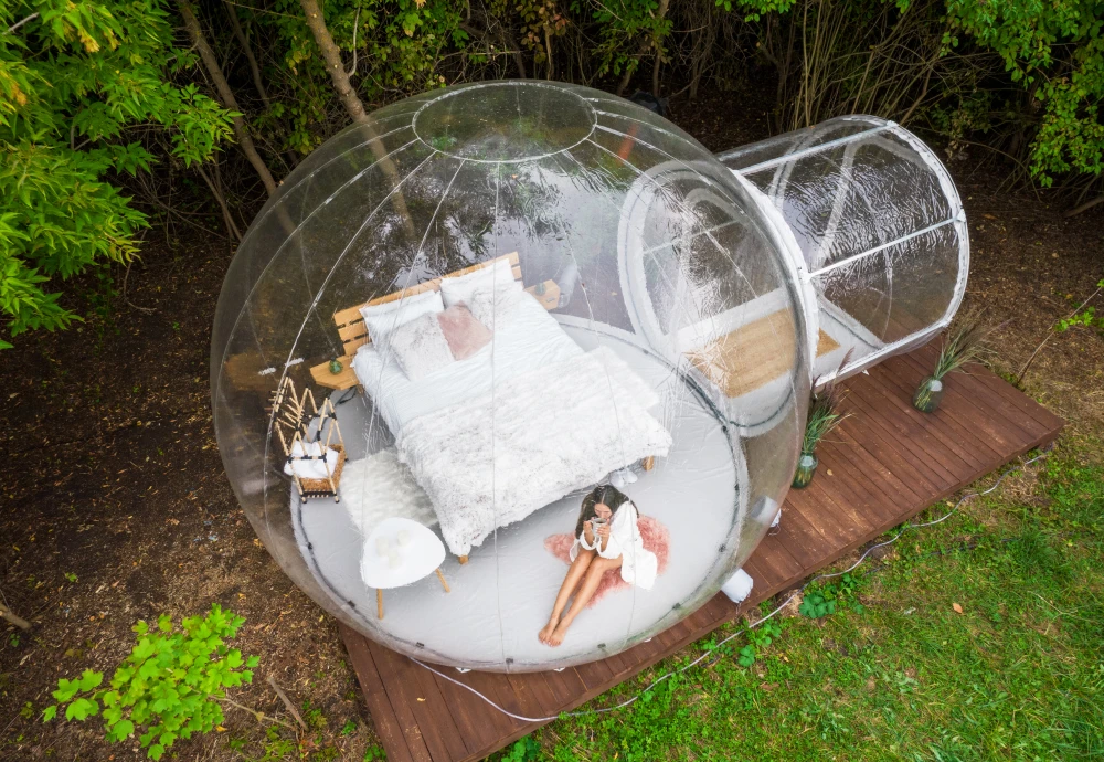 bubble tent outdoor